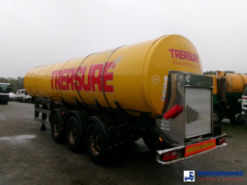 Clayton Food (beer) tank inox 30 m3 / 1 comp - Tank semi-trailer: picture 4 Clayton Food (beer) tank inox 30 m3 / 1 comp - Tank semi-trailer: picture 4