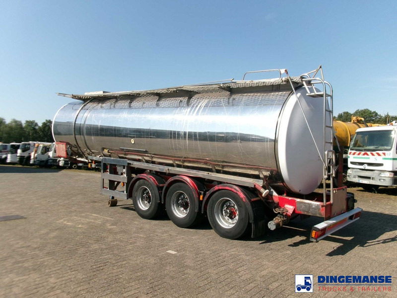 Crane Fruehauf Chemical ACID tank inox 30 m3 / 1 comp - Tank semi-trailer: picture 3 Crane Fruehauf Chemical ACID tank inox 30 m3 / 1 comp - Tank semi-trailer: picture 3
