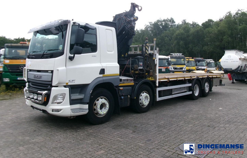 Crane truck DAF CF 440 8x2 RHD + Hiab XS 477 E-6 HiDuo: picture 7 Crane truck DAF CF 440 8x2 RHD + Hiab XS 477 E-6 HiDuo: picture 7