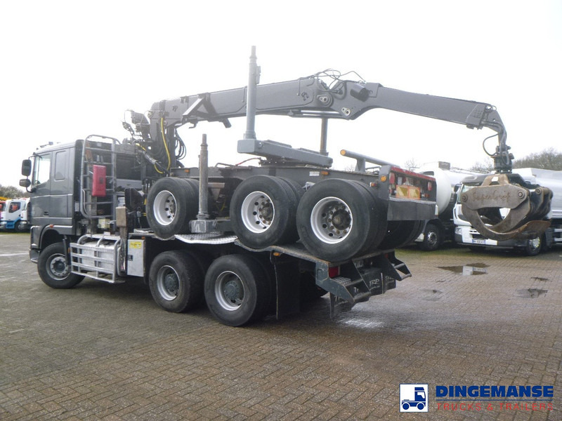 DAF XF 105.510 6x4 + Loglift F281S83 crane / timber truck + dolly - Crane truck: picture 5 DAF XF 105.510 6x4 + Loglift F281S83 crane / timber truck + dolly - Crane truck: picture 5