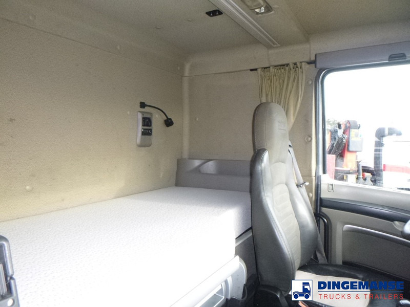 Crane truck DAF XF 105.510 6x4 + Loglift F281S83 crane / timber truck + dolly: picture 19