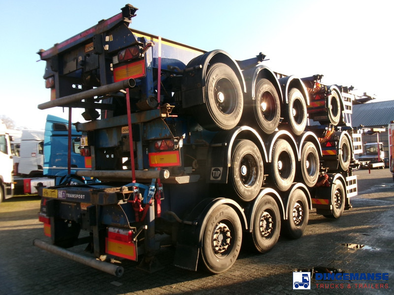 Dennison Stack - 3 x splitter container chassis 20-30-40-45 ft - Container transporter/ Swap body truck: picture 4 Dennison Stack - 3 x splitter container chassis 20-30-40-45 ft - Container transporter/ Swap body truck: picture 4