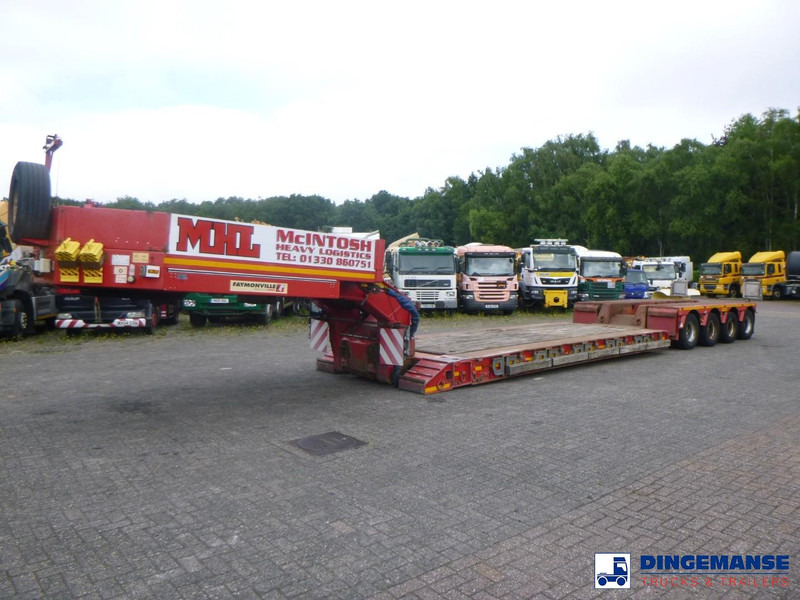 Faymonville 4-axle lowbed trailer 88t STBZ-4AV - Low loader trailer: picture 1 Faymonville 4-axle lowbed trailer 88t STBZ-4AV - Low loader trailer: picture 1