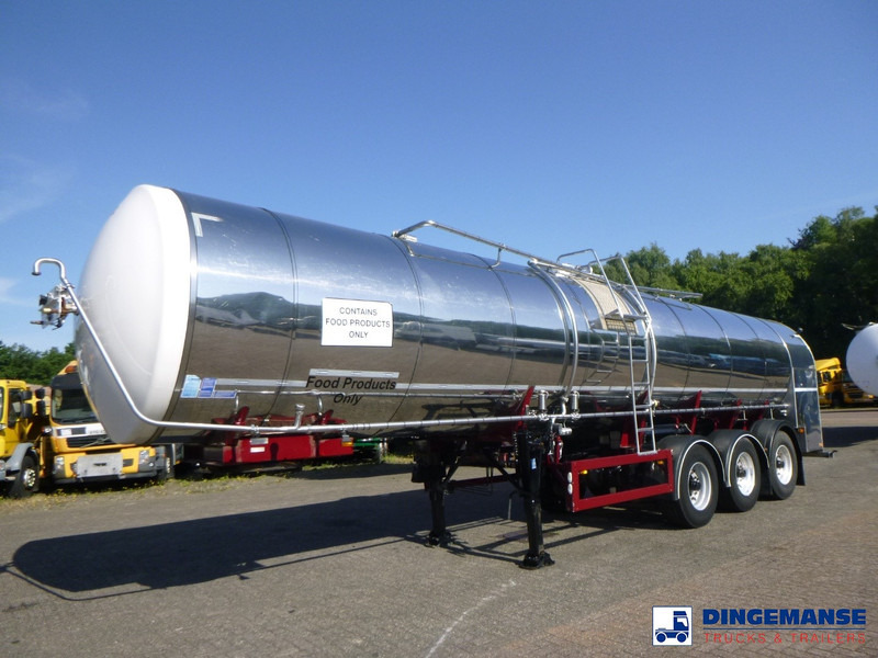 Feldbinder Food tank inox 30 m3 / 1 comp - Tank semi-trailer: picture 1 Feldbinder Food tank inox 30 m3 / 1 comp - Tank semi-trailer: picture 1