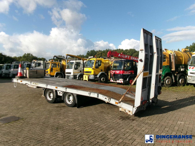 KING 2-axle platform drawbar trailer 14t + ramps - Dropside/ Flatbed trailer: picture 3 KING 2-axle platform drawbar trailer 14t + ramps - Dropside/ Flatbed trailer: picture 3