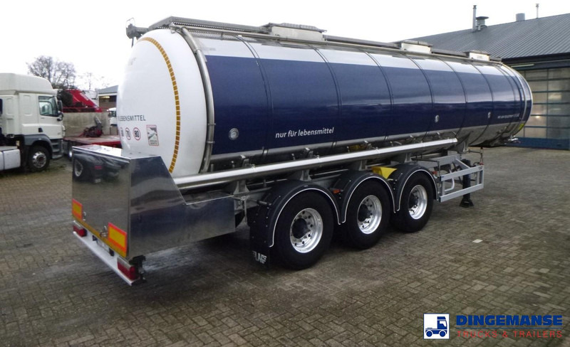 LAG Food tank inox 32 m3 / 3 comp + pump, steaming heating, webasto - Tank semi-trailer: picture 4 LAG Food tank inox 32 m3 / 3 comp + pump, steaming heating, webasto - Tank semi-trailer: picture 4