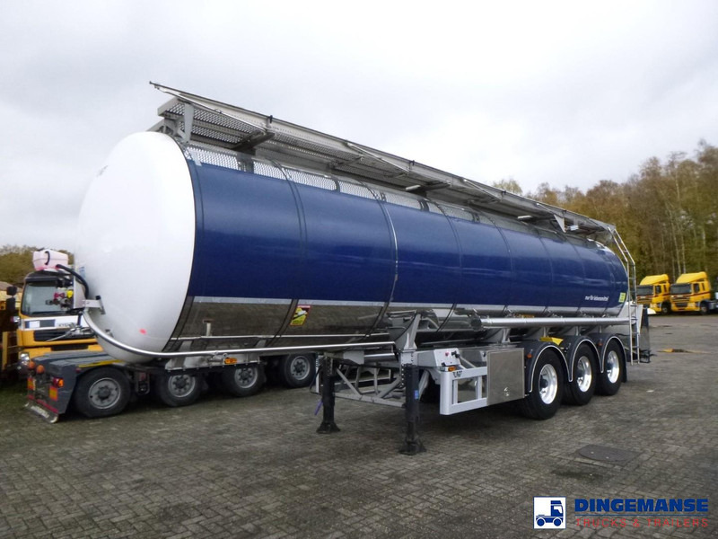 LAG Food tank inox 32 m3 / 3 comp + pump, steaming heating, webasto - Tank semi-trailer: picture 1 LAG Food tank inox 32 m3 / 3 comp + pump, steaming heating, webasto - Tank semi-trailer: picture 1