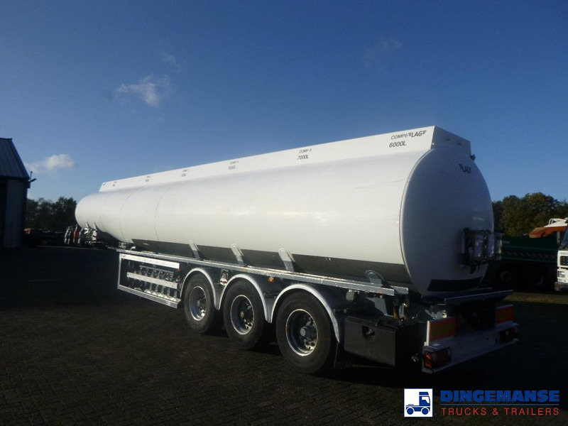 LAG Fuel tank alu 44.4 m3 / 6 comp + pump - Tank semi-trailer: picture 3 LAG Fuel tank alu 44.4 m3 / 6 comp + pump - Tank semi-trailer: picture 3