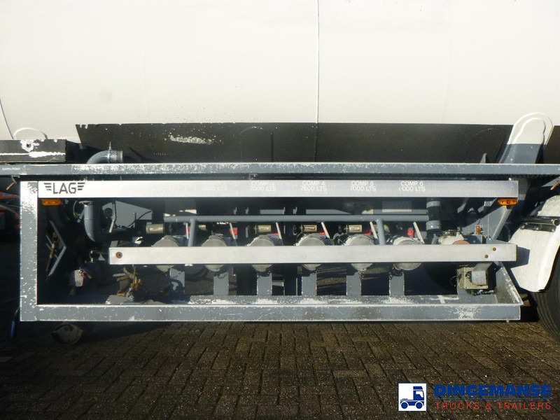 LAG Fuel tank alu 44.4 m3 / 6 comp + pump - Tank semi-trailer: picture 5 LAG Fuel tank alu 44.4 m3 / 6 comp + pump - Tank semi-trailer: picture 5
