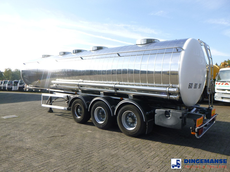 MAISONNEUVE Food tank inox 30.9 m3 / 5 comp - Tank trailer: picture 3 MAISONNEUVE Food tank inox 30.9 m3 / 5 comp - Tank trailer: picture 3
