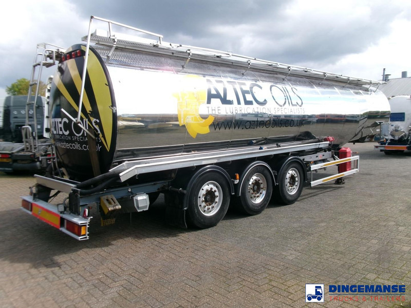 Magyar Heavy oil tank inox 37 m3 / 5 comp + pump - Tank semi-trailer: picture 4 Magyar Heavy oil tank inox 37 m3 / 5 comp + pump - Tank semi-trailer: picture 4