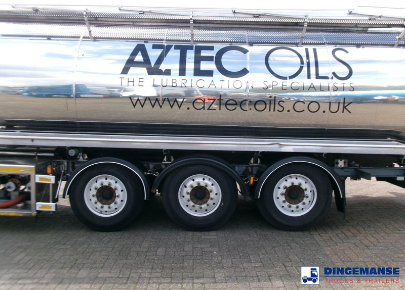 Magyar Heavy oil tank inox 37 m3 / 5 comp + pump - Tank semi-trailer: picture 5 Magyar Heavy oil tank inox 37 m3 / 5 comp + pump - Tank semi-trailer: picture 5