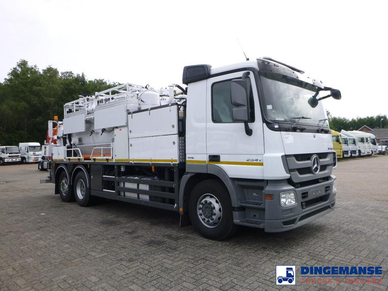 Mercedes-Benz Actros 2541 6x2 RHD E5 Huwer vacuum tank / hydrocureur 12 m3 on lease Mercedes-Benz Actros 2541 6x2 RHD E5 Huwer vacuum tank / hydrocureur 12 m3: picture 6