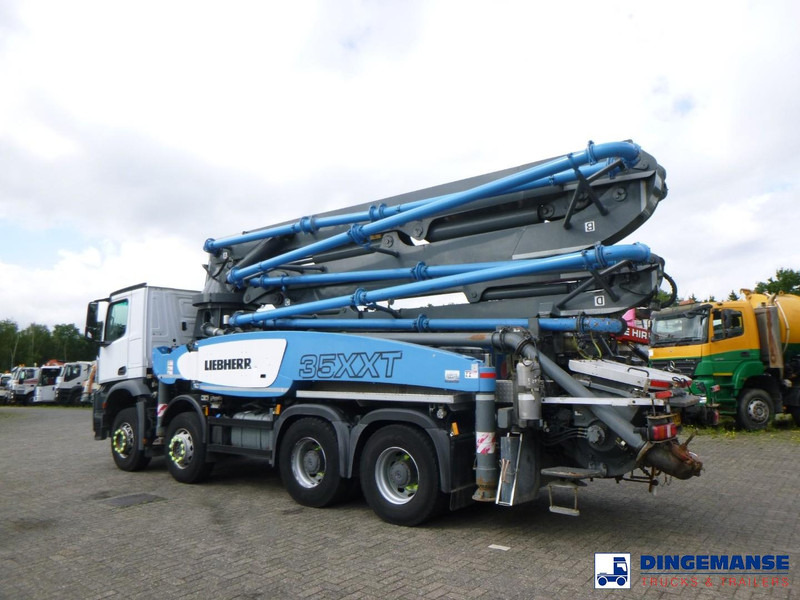 Mercedes-Benz Arocs 8x4 Liebherr 35 XXT concrete pump 35 m - Concrete pump truck: picture 4 Mercedes-Benz Arocs 8x4 Liebherr 35 XXT concrete pump 35 m - Concrete pump truck: picture 4
