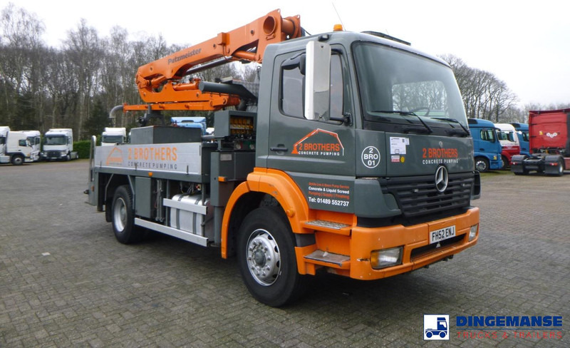 Mercedes-Benz Atego 1823 4x2 Putzmeister concrete pump 16 m - Stationary concrete pump: picture 2 Mercedes-Benz Atego 1823 4x2 Putzmeister concrete pump 16 m - Stationary concrete pump: picture 2