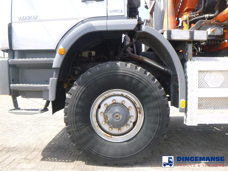 Crane truck Mercedes-Benz Axor 1829 4x4 RHD + Atlas 85.2 A5L: picture 8