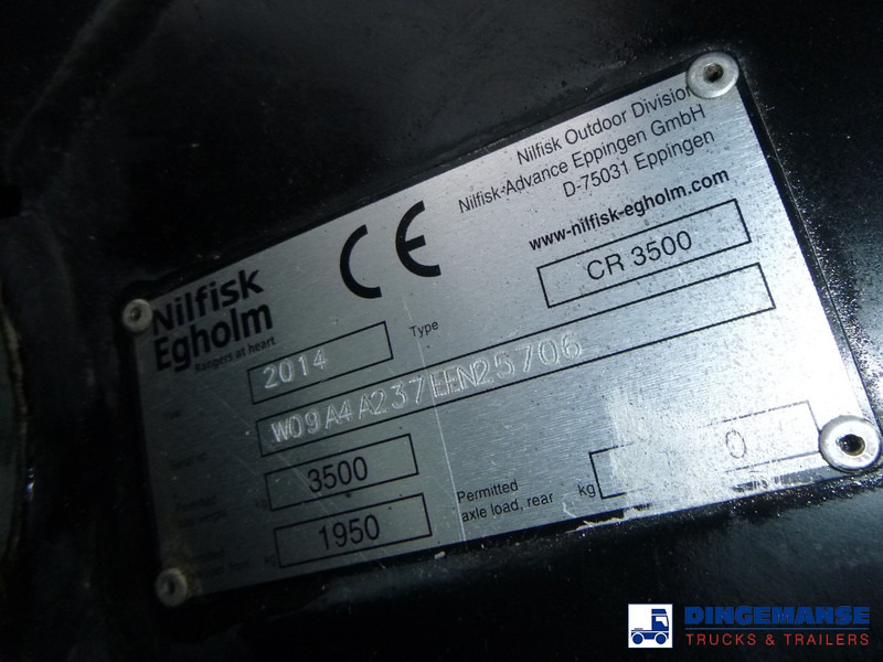 Road sweeper Nilfisk City Ranger CR 3500 Street sweeper: picture 16
