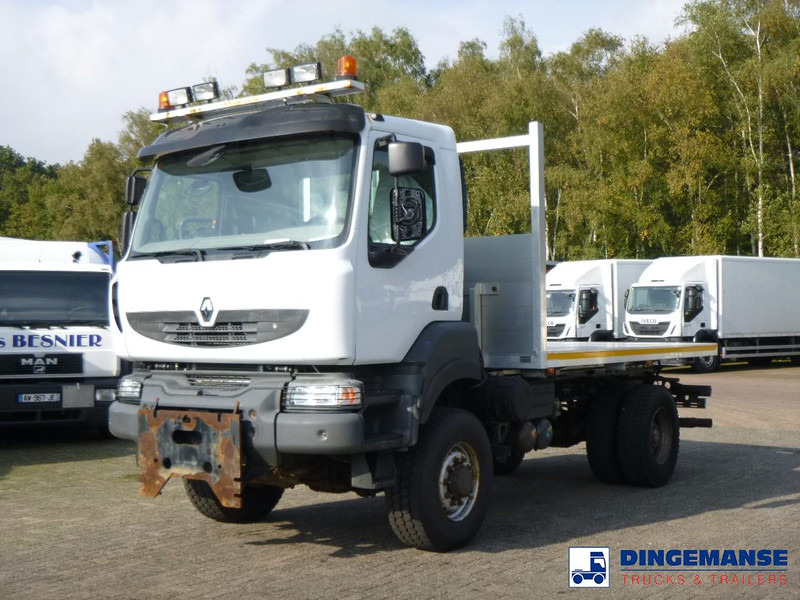 Renault Kerax 380 DXI 4x4 Euro 5 + Hydraulics - Dropside/ Flatbed truck: picture 1 Renault Kerax 380 DXI 4x4 Euro 5 + Hydraulics - Dropside/ Flatbed truck: picture 1