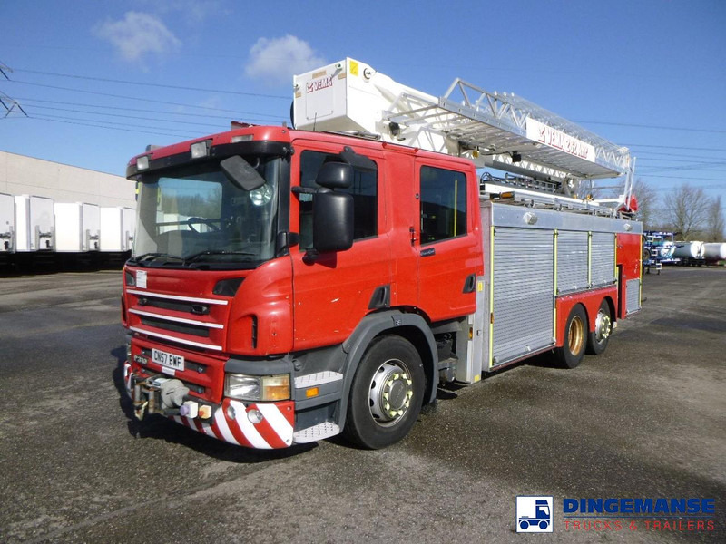 Scania P310 6x2 RHD fire truck + pump, ladder & manlift - Fire truck: picture 1 Scania P310 6x2 RHD fire truck + pump, ladder & manlift - Fire truck: picture 1
