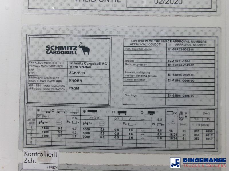 Schmitz Cargobull Frigo trailer + Carrier Vector 1350 on lease Schmitz Cargobull Frigo trailer + Carrier Vector 1350: picture 18