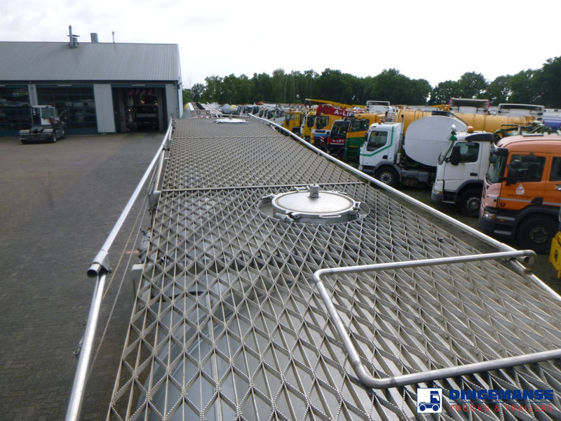 Tank semi-trailer TCL Food tank inox 30 m3 / 1 comp + pump: picture 15