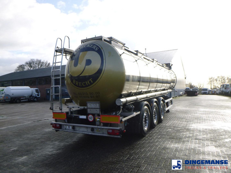 Van Hool Chemical tank inox 30 m3 / 1 comp ADR 12/03/2024 - Tank semi-trailer: picture 3 Van Hool Chemical tank inox 30 m3 / 1 comp ADR 12/03/2024 - Tank semi-trailer: picture 3