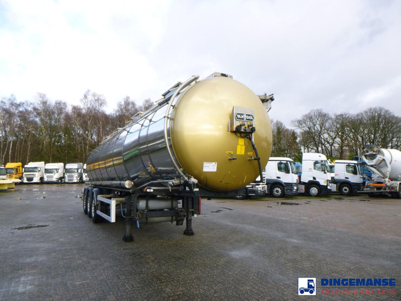 Van Hool Chemical tank inox 30 m3 / 1 comp ADR 12/03/2024 - Tank semi-trailer: picture 2 Van Hool Chemical tank inox 30 m3 / 1 comp ADR 12/03/2024 - Tank semi-trailer: picture 2