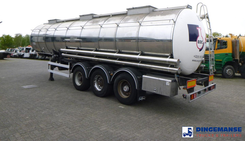 Van Hool Chemical tank inox L4BH 30 m3 / 3 comp - Tank semi-trailer: picture 3 Van Hool Chemical tank inox L4BH 30 m3 / 3 comp - Tank semi-trailer: picture 3