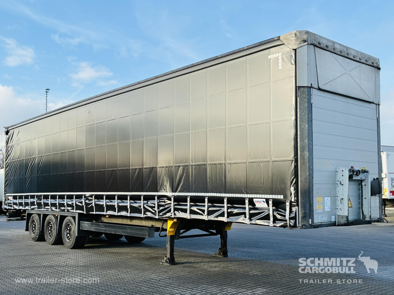 SCHMITZ Auflieger Curtainsider Mega - Curtainsider semi-trailer: picture 1 SCHMITZ Auflieger Curtainsider Mega - Curtainsider semi-trailer: picture 1