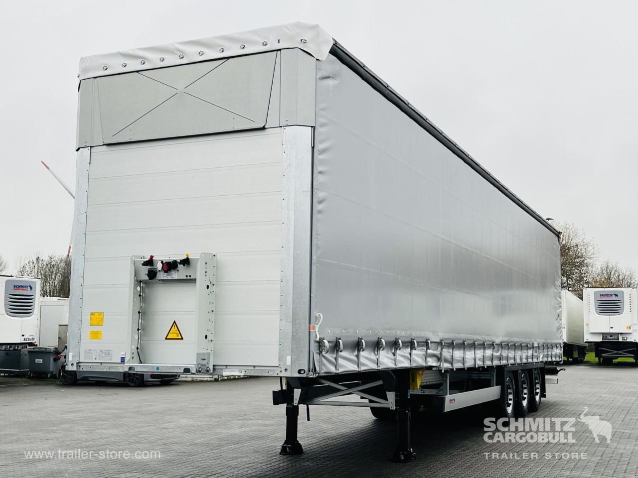 SCHMITZ Auflieger Curtainsider Mega - Curtainsider semi-trailer: picture 1 SCHMITZ Auflieger Curtainsider Mega - Curtainsider semi-trailer: picture 1