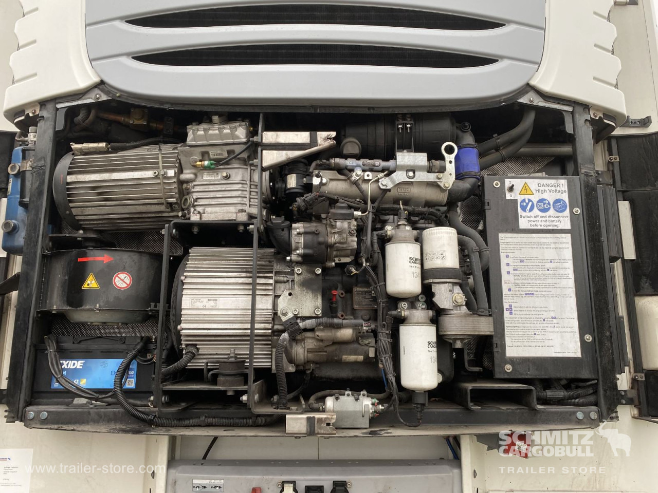 SCHMITZ Auflieger Tiefkühler Fleischhang - Isothermal semi-trailer: picture 2 SCHMITZ Auflieger Tiefkühler Fleischhang - Isothermal semi-trailer: picture 2
