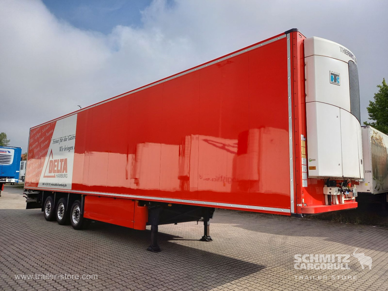 Isothermal semi-trailer SCHMITZ Auflieger Tiefkühler Multitemp Double deck: picture 1