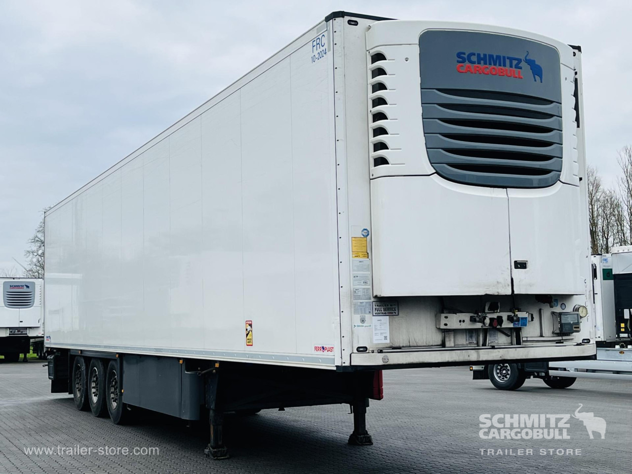 Isothermal semi-trailer SCHMITZ Auflieger Tiefkühler Standard Double deck: picture 1