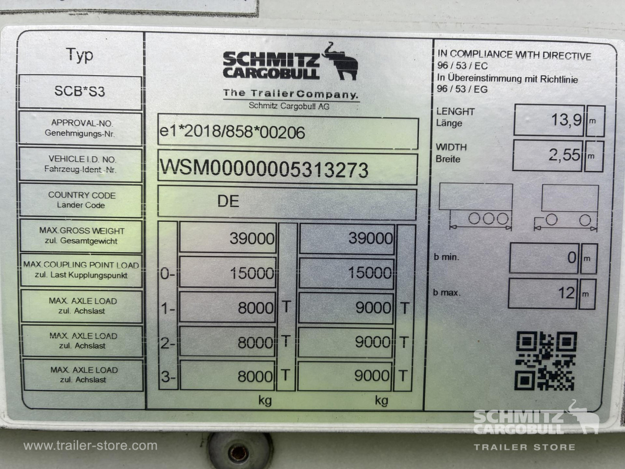 SCHMITZ Auflieger Trockenfrachtkoffer Standard Double deck - Closed box semi-trailer: picture 5 SCHMITZ Auflieger Trockenfrachtkoffer Standard Double deck - Closed box semi-trailer: picture 5