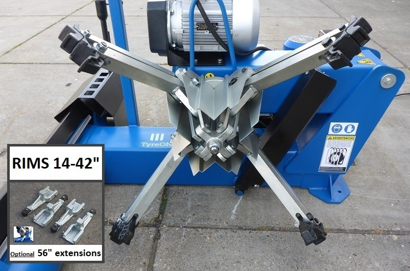 T700 truck tyrechanger 42 Inch 2 mounting speeds - power 4kW+2.2kW - Workshop equipment: picture 3 T700 truck tyrechanger 42 Inch 2 mounting speeds - power 4kW+2.2kW - Workshop equipment: picture 3