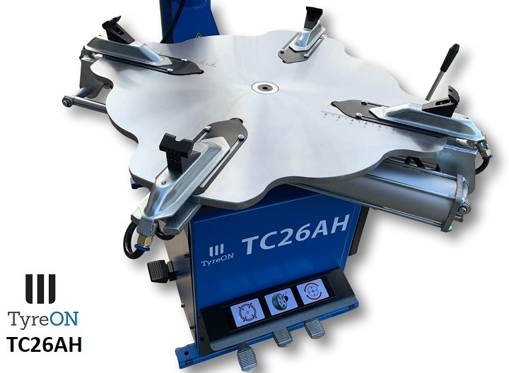 TC26AH car tyre changer - 2 helper arms - Air booster - Workshop equipment: picture 2 TC26AH car tyre changer - 2 helper arms - Air booster - Workshop equipment: picture 2