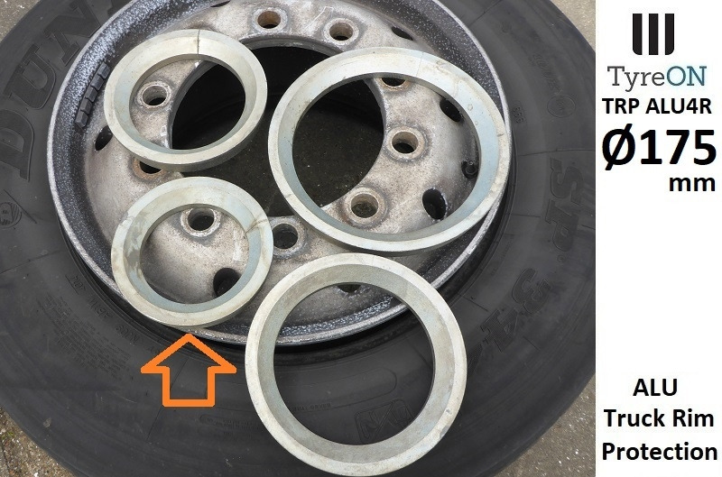 TRP ALUR-175 protection ring aluminium / alloy truck rims Ø175 mm - Workshop equipment: picture 2 TRP ALUR-175 protection ring aluminium / alloy truck rims Ø175 mm - Workshop equipment: picture 2