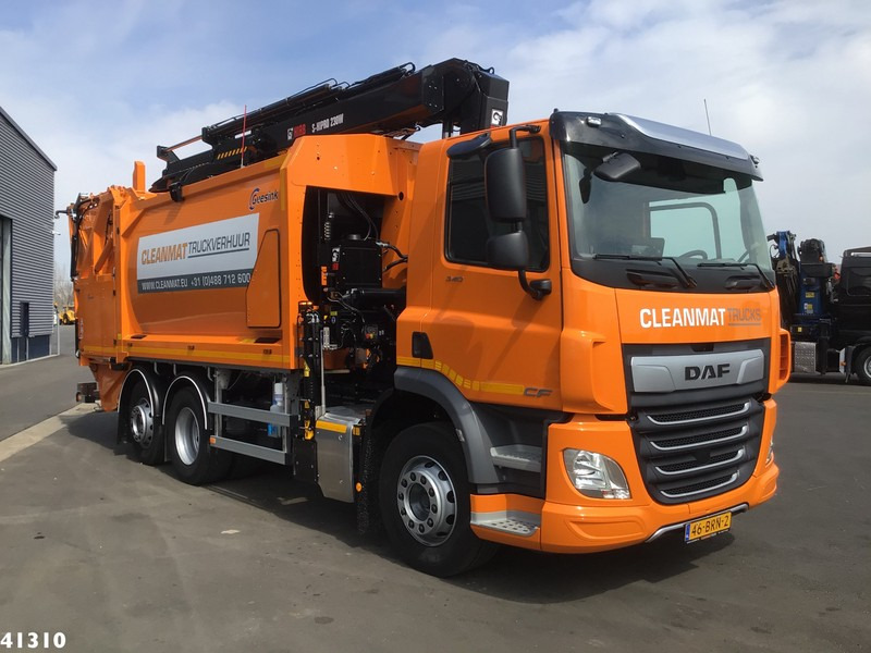 DAF FAN CF 340 Hiab 23 ton/meter laadkraan on lease DAF FAN CF 340 Hiab 23 ton/meter laadkraan: picture 12