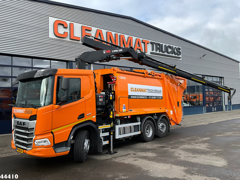 DAF FAN XD 340 Euro 6 Hiab 23 Tonmeter laadkraan - Garbage truck: picture 1 DAF FAN XD 340 Euro 6 Hiab 23 Tonmeter laadkraan - Garbage truck: picture 1