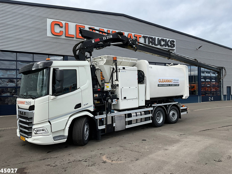 DAF FAN XD 340 Hiab 21 Tonmeter laadkraan - Garbage truck: picture 1 DAF FAN XD 340 Hiab 21 Tonmeter laadkraan - Garbage truck: picture 1