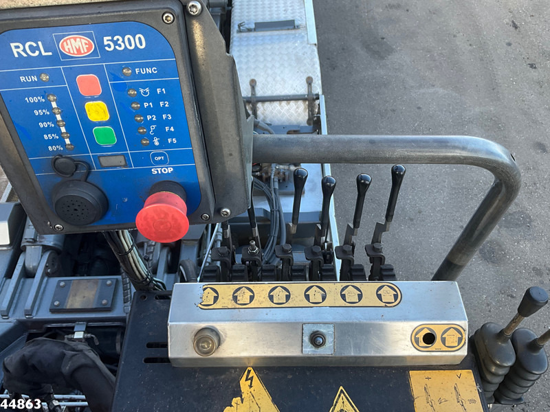 Hook lift truck, Crane truck DAF FAQ 85 CF 460 HMF 16 Tonmeter Z-kraan: picture 8