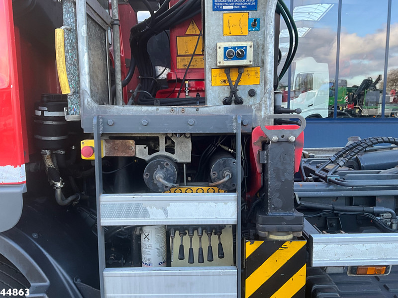 Hook lift truck, Crane truck DAF FAQ 85 CF 460 HMF 16 Tonmeter Z-kraan: picture 7