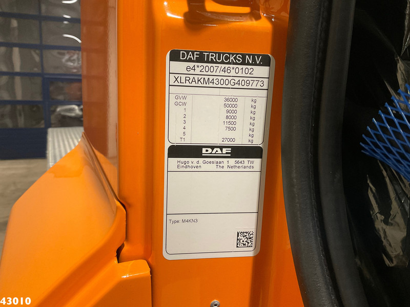 Hook lift truck DAF FAQ CF 430 VDL 30 Ton haakarmsysteem: picture 18 Hook lift truck DAF FAQ CF 430 VDL 30 Ton haakarmsysteem: picture 18
