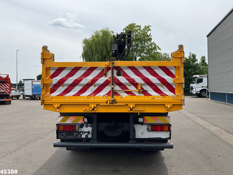 Tipper, Crane truck DAF FAT 75 CF 340 6x4 Manual Full steel Hiab 16 Tonmeter laadkraan: picture 9