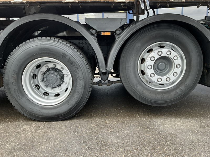 Tipper, Crane truck DAF FAX CF 480 Euro 6 HMF 21 Tonmeter laadkraan: picture 18