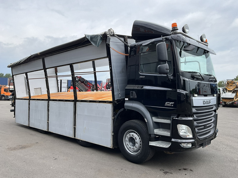 Tipper, Crane truck DAF FAX CF 480 Euro 6 HMF 21 Tonmeter laadkraan: picture 8