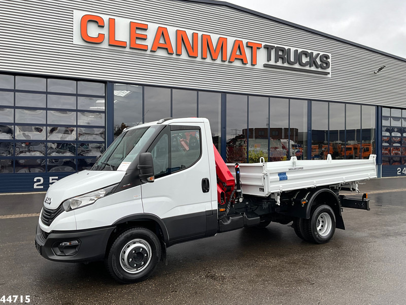 Iveco Daily 72C18 HMF laadkraan 3,4 Tonmeter laadkraan + Meiller 3-zijdige kipper New & Unused!! - Tipper: picture 3 Iveco Daily 72C18 HMF laadkraan 3,4 Tonmeter laadkraan + Meiller 3-zijdige kipper New & Unused!! - Tipper: picture 3