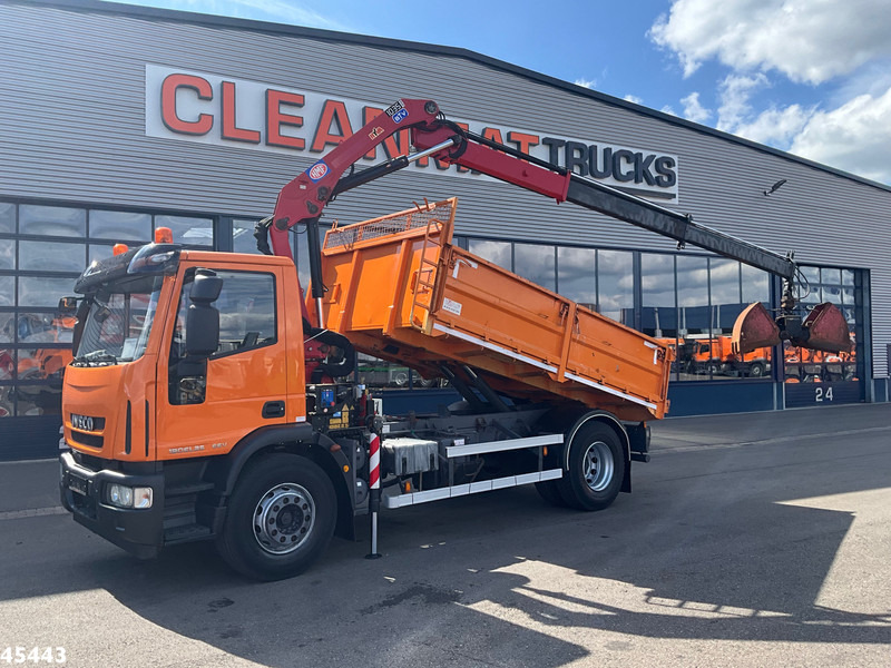 Iveco ML190EL25 HMF 10 Tonmeter laadkraan Just 73.307 km! - Tipper, Crane truck: picture 1 Iveco ML190EL25 HMF 10 Tonmeter laadkraan Just 73.307 km! - Tipper, Crane truck: picture 1