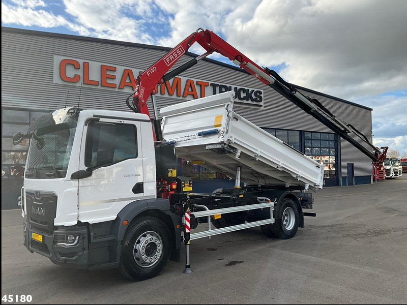 MAN TGM 18.320 Euro 6 Fassi 13 Tonmeter laadkraan NEW AND UNUSED! - Tipper: picture 1 MAN TGM 18.320 Euro 6 Fassi 13 Tonmeter laadkraan NEW AND UNUSED! - Tipper: picture 1