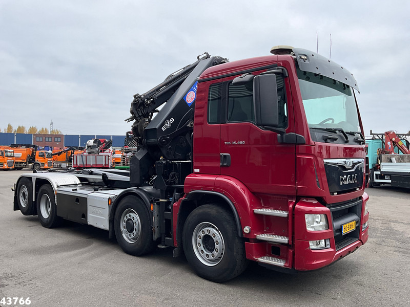 MAN TGS 35.480 8x4H Euro 6 HMF 40 Tonmeter laadkraan + Fly-Jib - Crane truck: picture 3 MAN TGS 35.480 8x4H Euro 6 HMF 40 Tonmeter laadkraan + Fly-Jib - Crane truck: picture 3